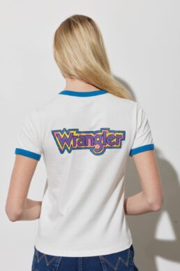 خرید مستقیم از ترکیه و ترندیول تیشرت زنانه برند رانگلر Wrangler با کد W7S0EE