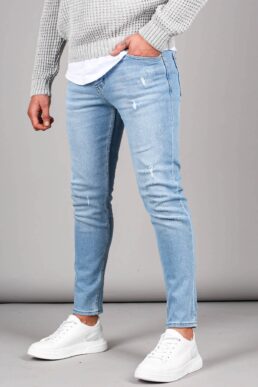 خرید مستقیم از ترکیه و ترندیول شلوار جین مردانه برند مادمکست Madmext با کد 5712