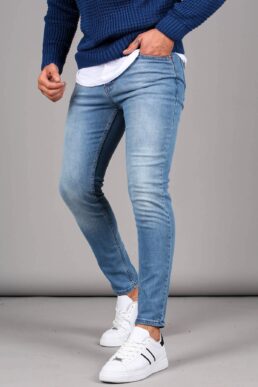 خرید مستقیم از ترکیه و ترندیول شلوار جین مردانه برند مادمکست Madmext با کد 6342