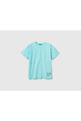 خرید مستقیم از ترکیه و ترندیول تیشرت پسرانه برند بنتتون United Colors of Benetton با کد 223P3096C10BL