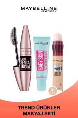 خرید مستقیم از ترکیه و ترندیول ست آرایشی  برند میبلین نیویورک Maybelline New York با کد PKTMYBMJKPTSTBZST