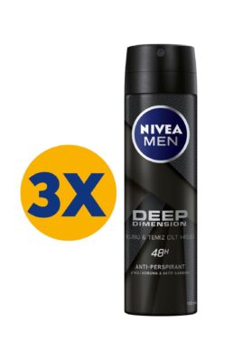 خرید مستقیم از ترکیه و ترندیول دئودورانت مردانه برند نیووا Nivea با کد SET.NVE.158