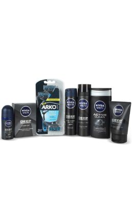 خرید مستقیم از ترکیه و ترندیول فوم و ژل اصلاح مردانه برند نیووا Nivea با کد guzellik.SET880