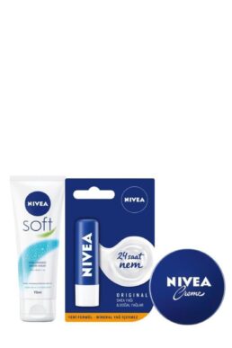 خرید مستقیم از ترکیه و ترندیول مراقبت از لب  برند نیووا Nivea با کد SET.NVE.659