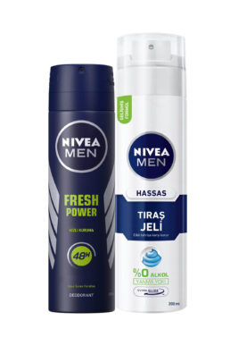 خرید مستقیم از ترکیه و ترندیول دئودورانت مردانه برند نیووا Nivea با کد SET.NVE.015