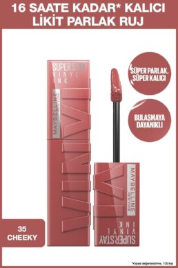 خرید مستقیم از ترکیه و ترندیول رژ لب  برند میبلین نیویورک Maybelline New York با کد SSVNLY