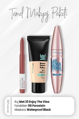 خرید مستقیم از ترکیه و ترندیول ست آرایشی  برند میبلین نیویورک Maybelline New York با کد TYCCQKKH6N170055700151328