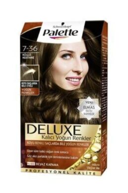 خرید مستقیم از ترکیه و ترندیول رنگ مو زنانه برند  Palette با کد Palette Deluxe Küllü Kestane 7-36