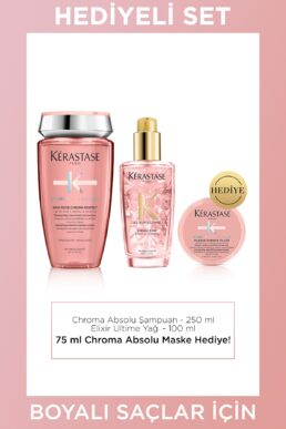 خرید مستقیم از ترکیه و ترندیول ست مراقبت از مو زنانه برند  Kerastase با کد 347463662CHROM2