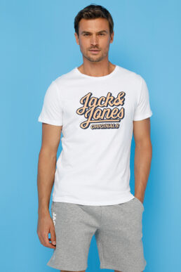 خرید مستقیم از ترکیه و ترندیول تیشرت مردانه برند جک اند جونز Jack & Jones با کد JORREGGIE TEE SS CREW NEC