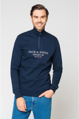 خرید مستقیم از ترکیه و ترندیول سویشرت مردانه برند جک اند جونز Jack & Jones با کد 12218291