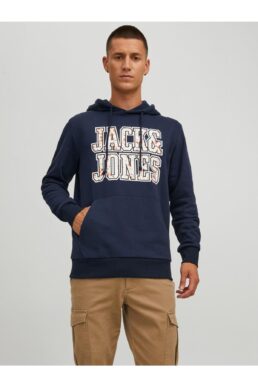 خرید مستقیم از ترکیه و ترندیول سویشرت مردانه برند جک اند جونز Jack & Jones با کد 3KESWBS33910LAC