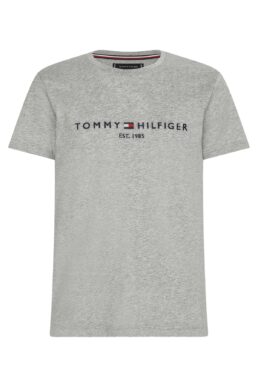خرید مستقیم از ترکیه و ترندیول تیشرت مردانه برند تامی هیلفیگر Tommy Hilfiger با کد MW0MW11465501Gri