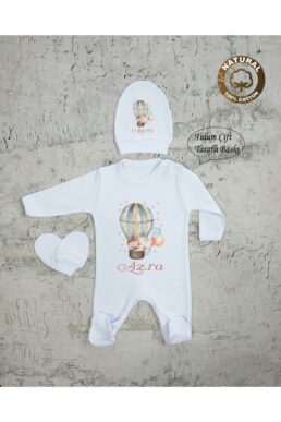 خرید مستقیم از ترکیه و ترندیول لباس خروجی بیمارستان نوزاد دخترانه برند  yzc home size dair... با کد YzcK2192