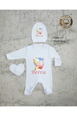 خرید مستقیم از ترکیه و ترندیول لباس خروجی بیمارستان نوزاد دخترانه برند  yzc home size dair... با کد YzcK2204