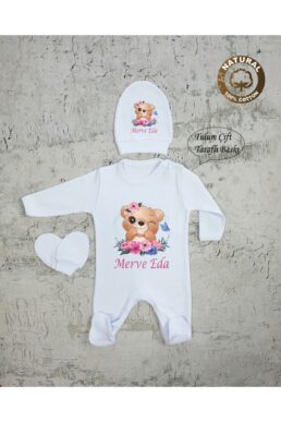 خرید مستقیم از ترکیه و ترندیول لباس خروجی بیمارستان نوزاد دخترانه برند  yzc home size dair... با کد YzcK2196