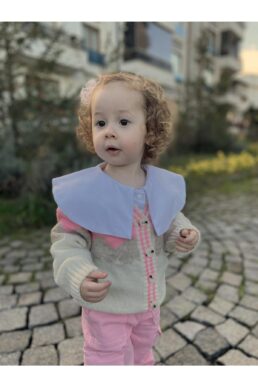 خرید مستقیم از ترکیه و ترندیول ژاکت کشی نوزاد دخترانه برند  miabambim با کد KB200