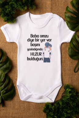 خرید مستقیم از ترکیه و ترندیول بادی نوزاد زیردکمه دار پسرانه – دخترانه برند  Overoz با کد OVEROZBABY5273