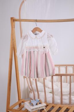 خرید مستقیم از ترکیه و ترندیول لباس نوزاد دخترانه برند بیبی هولا Babydola با کد 13904
