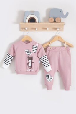خرید مستقیم از ترکیه و ترندیول ست نوزادی دخترانه برند  Babydonat با کد P683S539