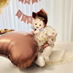 رامپر و سرهمی نوزاد دخترانه برند  Little Ya Ya Love اصل yaya52 photo review