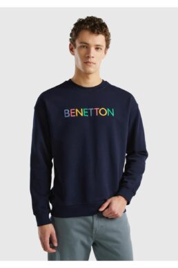 خرید مستقیم از ترکیه و ترندیول سویشرت مردانه برند بنتتون United Colors of Benetton با کد 124P3J68U100F