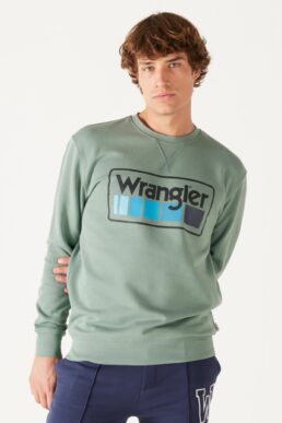 خرید مستقیم از ترکیه و ترندیول سویشرت مردانه برند رانگلر Wrangler با کد W646H1