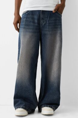 خرید مستقیم از ترکیه و ترندیول شلوار جین مردانه برند برشکا Bershka با کد 411352
