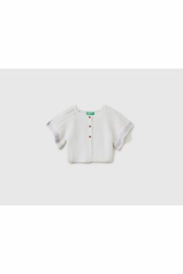 خرید مستقیم از ترکیه و ترندیول ژاکت کشی دخترانه برند بنتتون United Colors of Benetton با کد 223P119GH5001