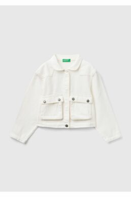 خرید مستقیم از ترکیه و ترندیول کت دخترانه برند بنتتون United Colors of Benetton با کد 224P22C2CN04D