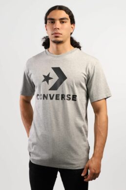 خرید مستقیم از ترکیه و ترندیول تیشرت مردانه برند کانورس Converse با کد Star Chevron Tee 10018568-A03