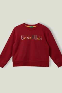 خرید مستقیم از ترکیه و ترندیول سویشرت دخترانه برند بنتون Benetton با کد BNT-G203-T