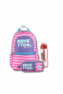 خرید مستقیم از ترکیه و ترندیول کیف مدرسه دخترانه برند بنتون Benetton با کد 03752-3CMK