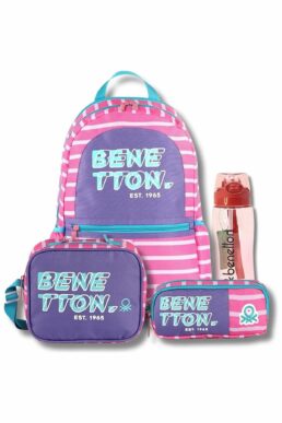 خرید مستقیم از ترکیه و ترندیول کیف مدرسه دخترانه برند بنتون Benetton با کد 03752-4cmkb