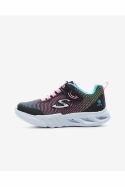 خرید مستقیم از ترکیه و ترندیول اسنیکر دخترانه برند اسکیچرز Skechers با کد 303700L BKMT