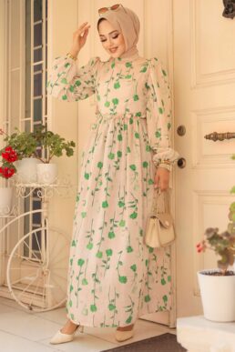 خرید مستقیم از ترکیه و ترندیول لباس بلند – لباس مجلسی زنانه برند نوا استایل Neva Style با کد BSL-6095