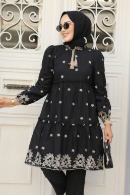 خرید مستقیم از ترکیه و ترندیول تونیک زنانه برند نوا استایل Neva Style با کد AF-13821