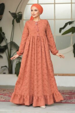 خرید مستقیم از ترکیه و ترندیول لباس بلند – لباس مجلسی زنانه برند نوا استایل Neva Style با کد ANT- 23201