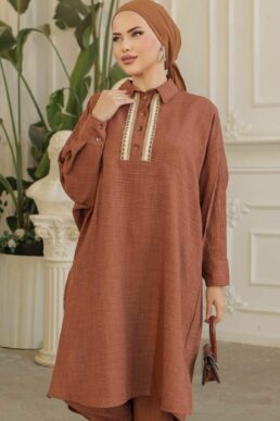 خرید مستقیم از ترکیه و ترندیول تونیک زنانه برند نوا استایل Neva Style با کد MMR-663