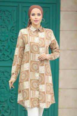 خرید مستقیم از ترکیه و ترندیول تونیک زنانه برند نوا استایل Neva Style با کد PLL-11664