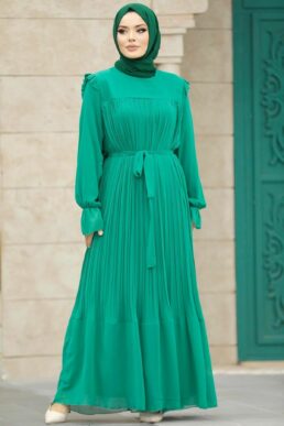 خرید مستقیم از ترکیه و ترندیول لباس بلند – لباس مجلسی زنانه برند نوا استایل Neva Style با کد ALK-51634