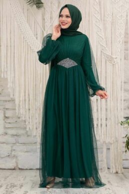 خرید مستقیم از ترکیه و ترندیول لباس بلند – لباس مجلسی زنانه برند نوا استایل Neva Style با کد ARM-54230