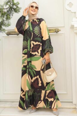 خرید مستقیم از ترکیه و ترندیول لباس بلند – لباس مجلسی زنانه برند نوا استایل Neva Style با کد CTL-34610