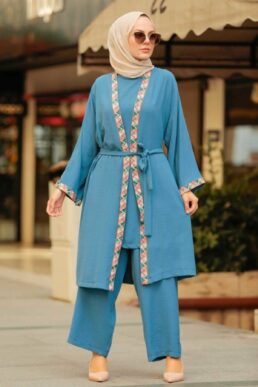 خرید مستقیم از ترکیه و ترندیول لباس ست زنانه برند نوا استایل Neva Style با کد NWK-51910