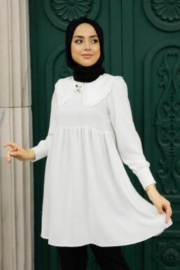 خرید مستقیم از ترکیه و ترندیول تونیک زنانه برند نوا استایل Neva Style با کد MMR-556