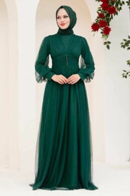 خرید مستقیم از ترکیه و ترندیول لباس بلند – لباس مجلسی زنانه برند نوا استایل Neva Style با کد ARM-5478