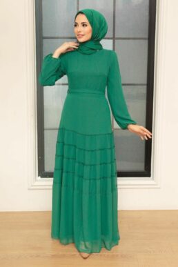 خرید مستقیم از ترکیه و ترندیول لباس بلند – لباس مجلسی زنانه برند نوا استایل Neva Style با کد ARM-5712