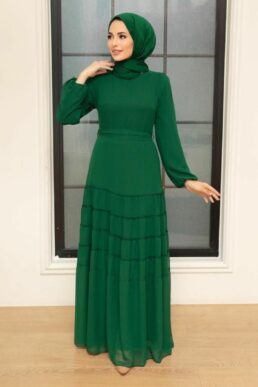 خرید مستقیم از ترکیه و ترندیول لباس بلند – لباس مجلسی زنانه برند نوا استایل Neva Style با کد ARM-5712