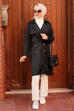 خرید مستقیم از ترکیه و ترندیول ترنچ کت زنانه برند نوا استایل Neva Style با کد SHE-263