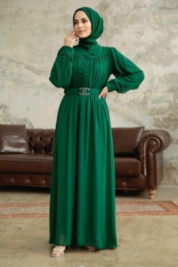خرید مستقیم از ترکیه و ترندیول لباس بلند – لباس مجلسی زنانه برند نوا استایل Neva Style با کد OZD-33284